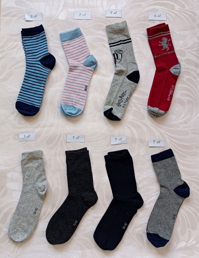 پک ۲ عددی جوراب ساق بلند اسپورت 