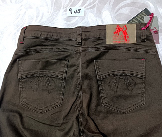 شلوار کتان نوجوان دخترانه برند اروپایی 