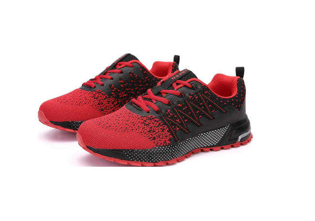 کفش اورجینال برند UBFEN طرح قرمز مشکی 