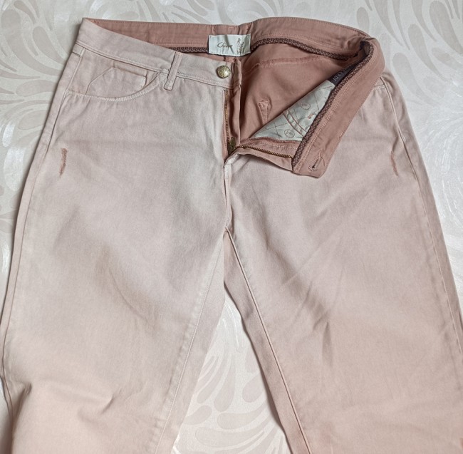 شلوار جین رنگی نوجوان دخترانه برند اروپایی 