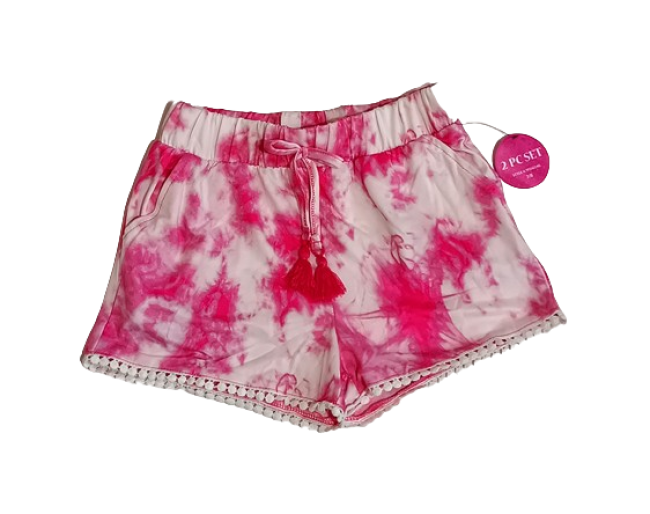 شورتک گیاهی دخترانه طرح 2 