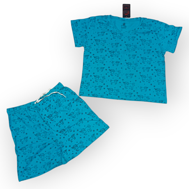 ست کراپ و شورتک زنانه وارداتی 