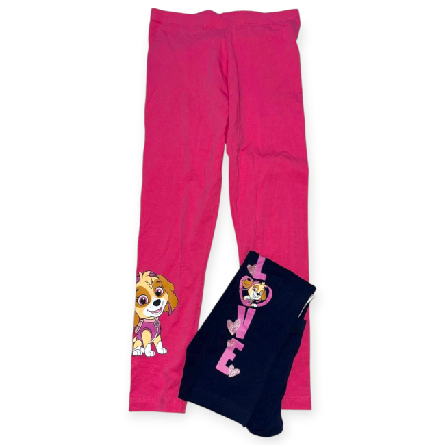 پک ۲ عددی شلوار راحتی دخترانه برند PAW 